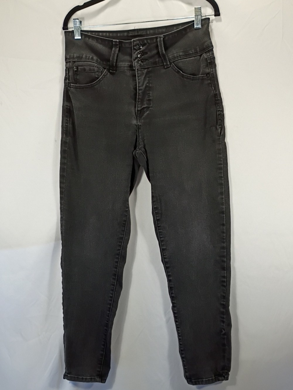 EUC Curve Appeal Black Curve Creator High Rise Skinny Jeans Women's Size 10/30